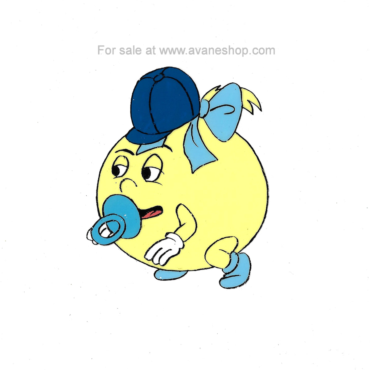 Pac Man Cartoon animation cel for sale