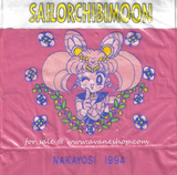 Japanese Sailor Moon Furoku Plastic Bag Pouch Nakayoshi Sailor Chibimoon Diana Luna P 1994